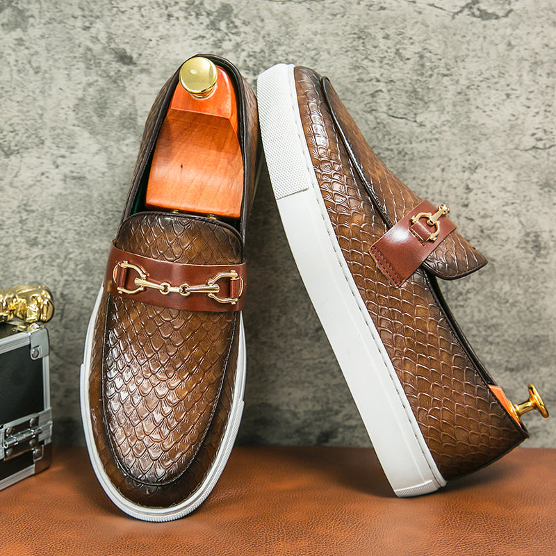 Baskets en cuir véritable – CrocShine – Projet Paris – Confort maximal – Semelle souple
