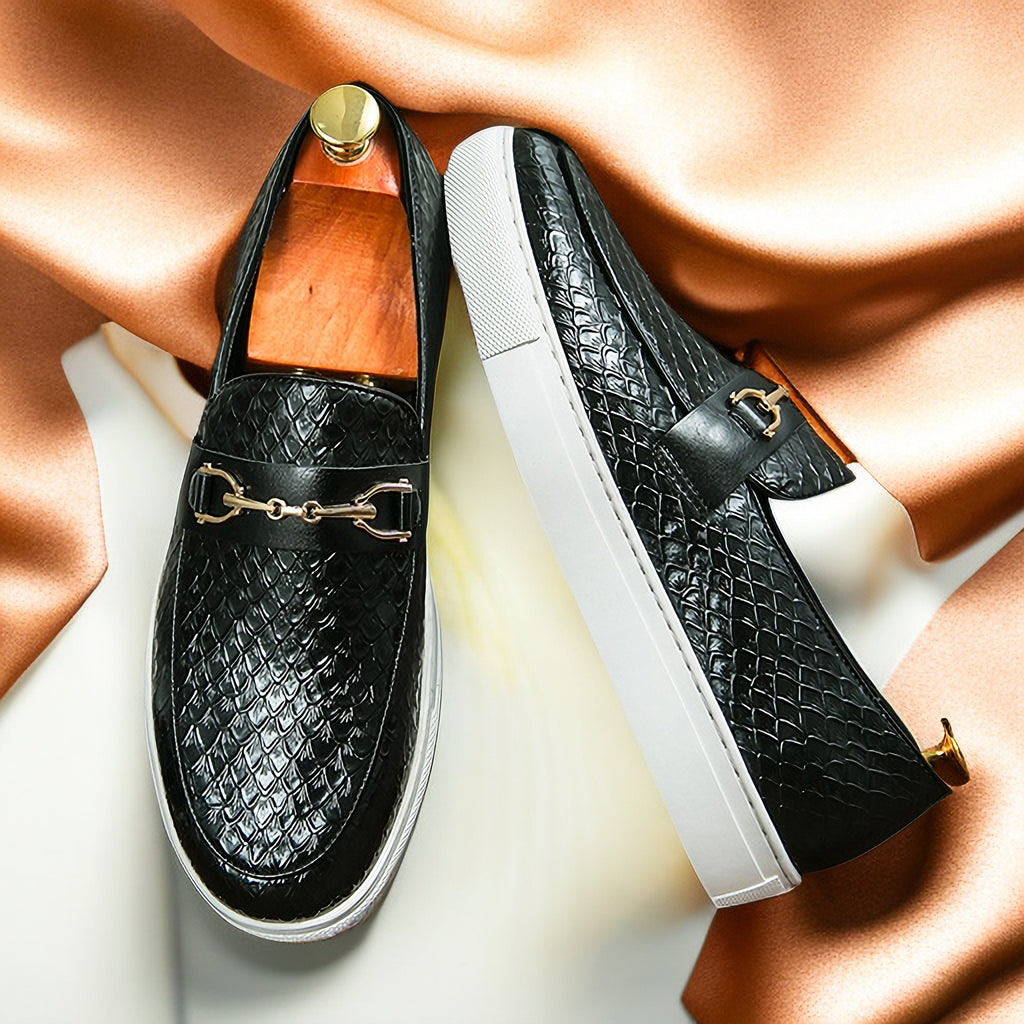 Baskets en cuir véritable – CrocShine – Projet Paris – Confort maximal – Semelle souple