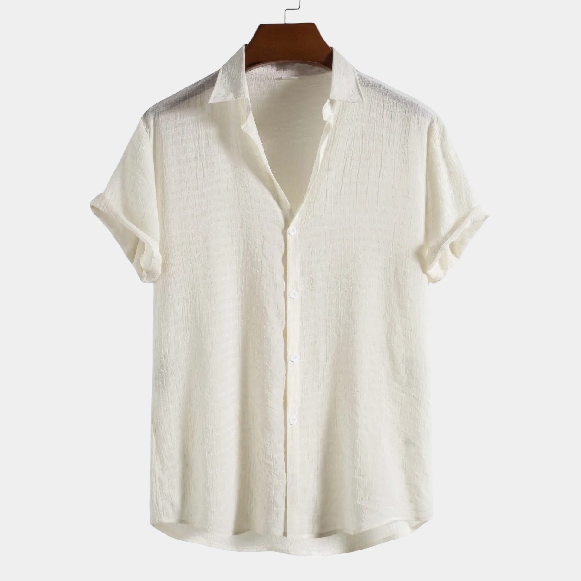 Chemise été homme style Old Money – Élégance discrète et luxe intemporel – Projet Paris – Idéal pour une allure sophistiquée