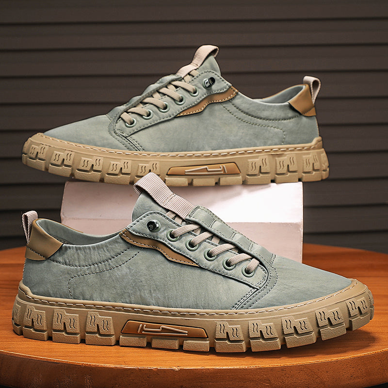 Baskets urbaines en cuir homme – Alpha – Projet Paris – Confort et style
