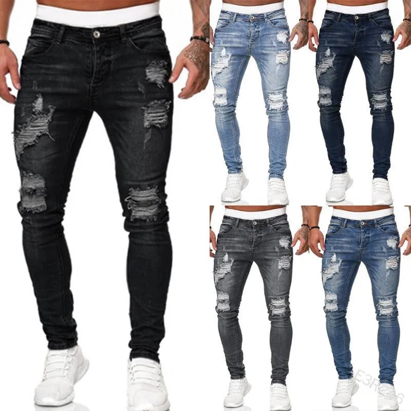 Jean street style homme Lasse™ – Projet Paris – Look urbain et moderne – Parfait pour un style casual tendance