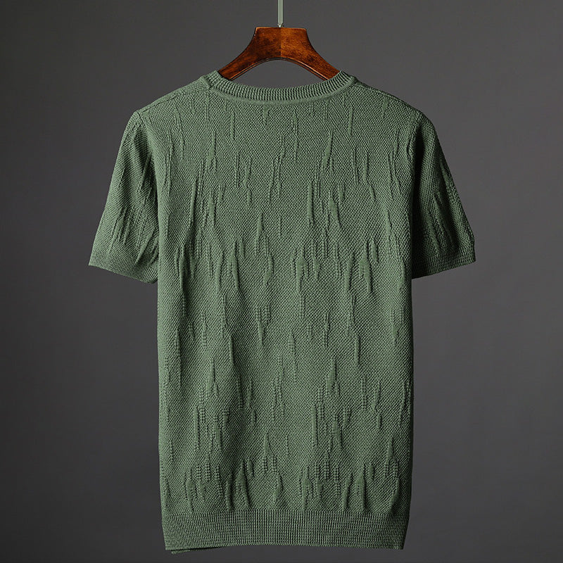 T-shirt homme Franco Bianchi Lux Casual – Projet Paris – Élégance décontractée