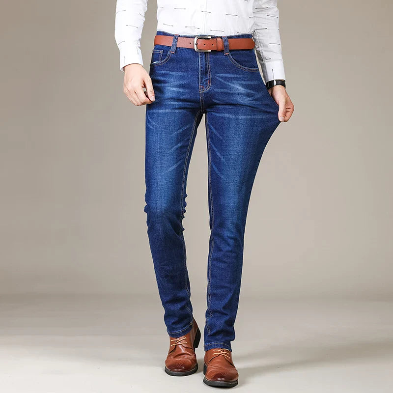 Jeans en denim classique homme – Projet Paris Julio – Confort ultime, style durable