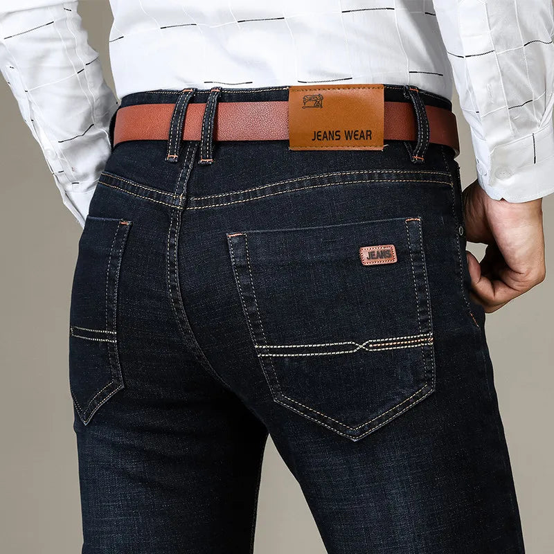 Jeans en denim classique homme – Projet Paris Julio – Confort ultime, style durable