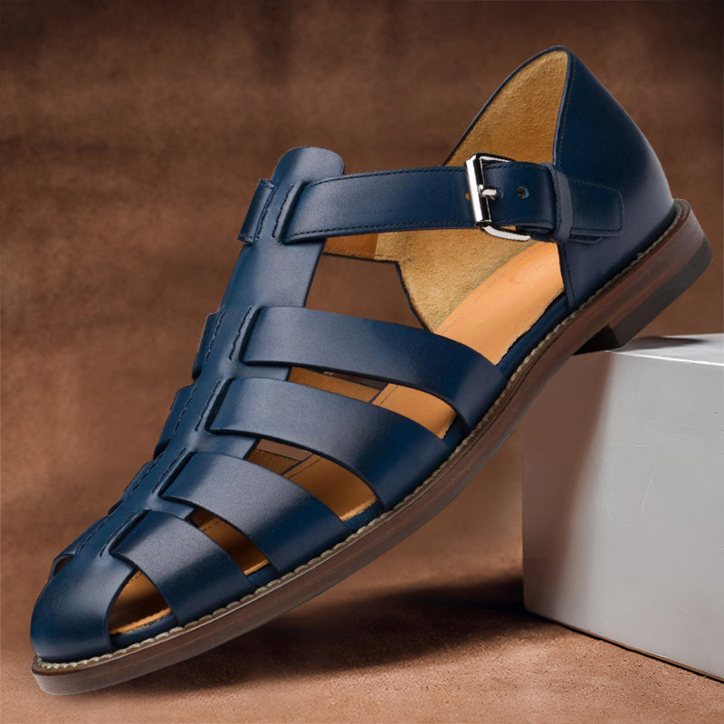 Sandales en cuir pour homme – Élégantes & confortables – Projet Paris