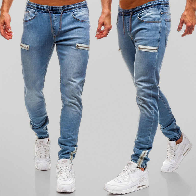 Jogging en denim homme – Projet Paris Drake – Style urbain, souplesse