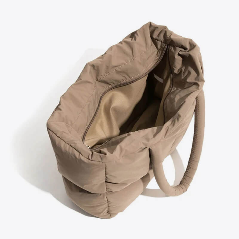 Sac cabas matelassé - Style et sécurité pour vos affaires - Projet Paris - Maintient vos objets en sécurité avec confort et élégance - Design stylé et spacieux