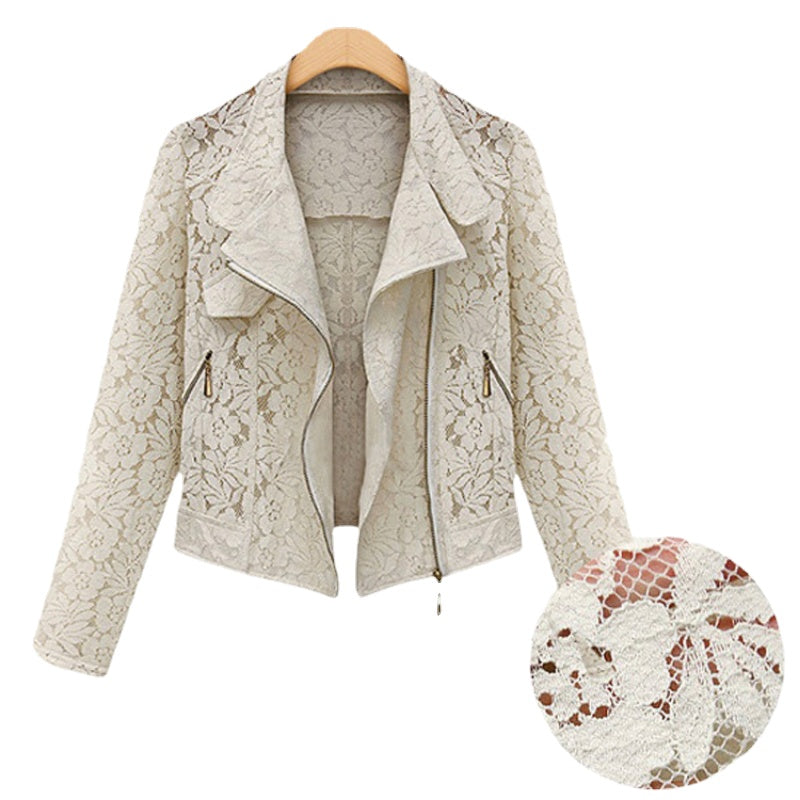 Veste biker courte moderne pour femme - Projet Paris - Audacieuse et tendance