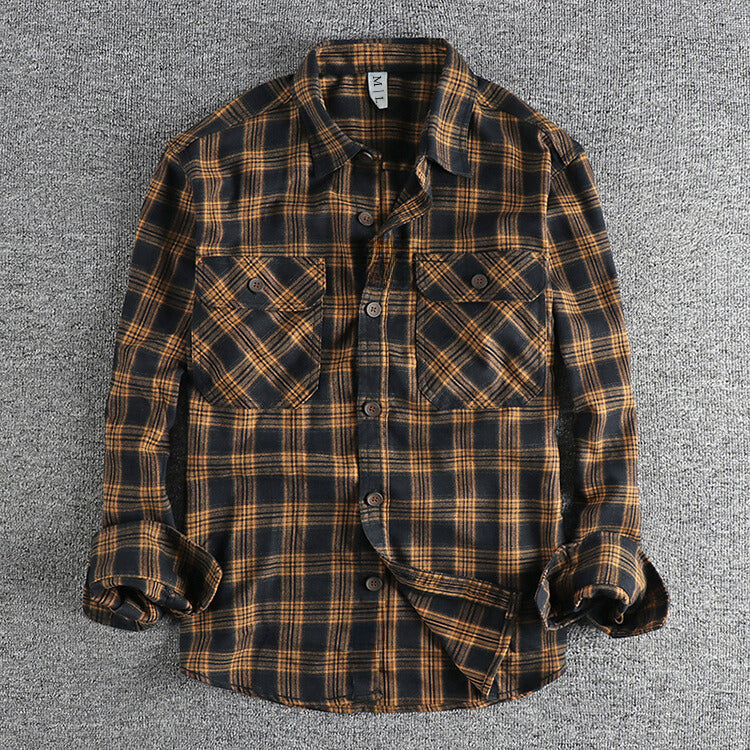 Chemise Le Plaid Classique par Felix Grant - Projet Paris – Intemporelle et chaleureuse