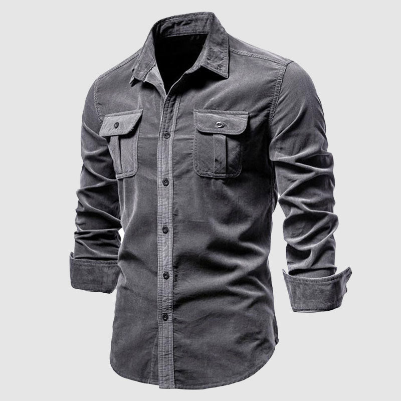 Chemise casual en coton pour homme – Projet Paris – Confort urbain et silhouette raffinée