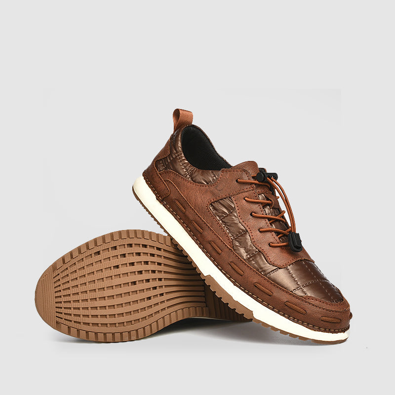 Baskets en Cuir Métrostitch Homme – Adam – Projet Paris – Élégance Urbaine et Confort Durable