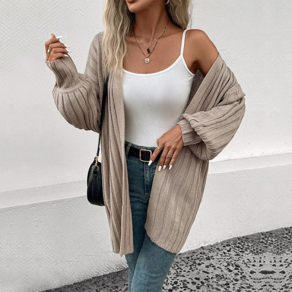 Cardigan à manches longues élégant - Chic et pratique - Projet Paris - Parfait pour un look intemporel