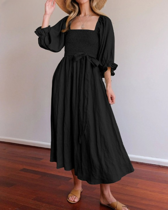 Robe à Manches Volantées Réversibles - Projet Paris - Polyvalente et élégante