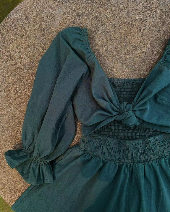 Robe à Manches Volantées Réversibles - Projet Paris - Polyvalente et élégante