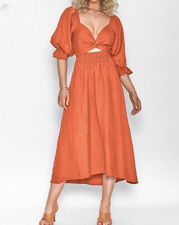 Robe à Manches Volantées Réversibles - Projet Paris - Polyvalente et élégante