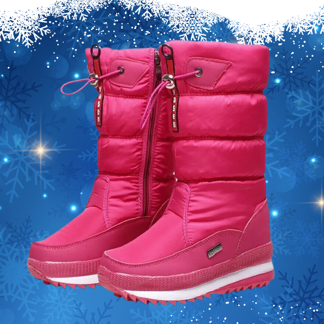 Bottes d'hiver confortables - pour femmes - Douillettes - Projet Paris - Chaleur maximale - Imperméables et disponibles en plusieurs tailles