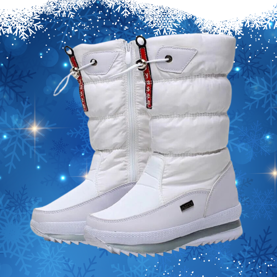 Bottes d'hiver confortables - pour femmes - Douillettes - Projet Paris - Chaleur maximale - Imperméables et disponibles en plusieurs tailles