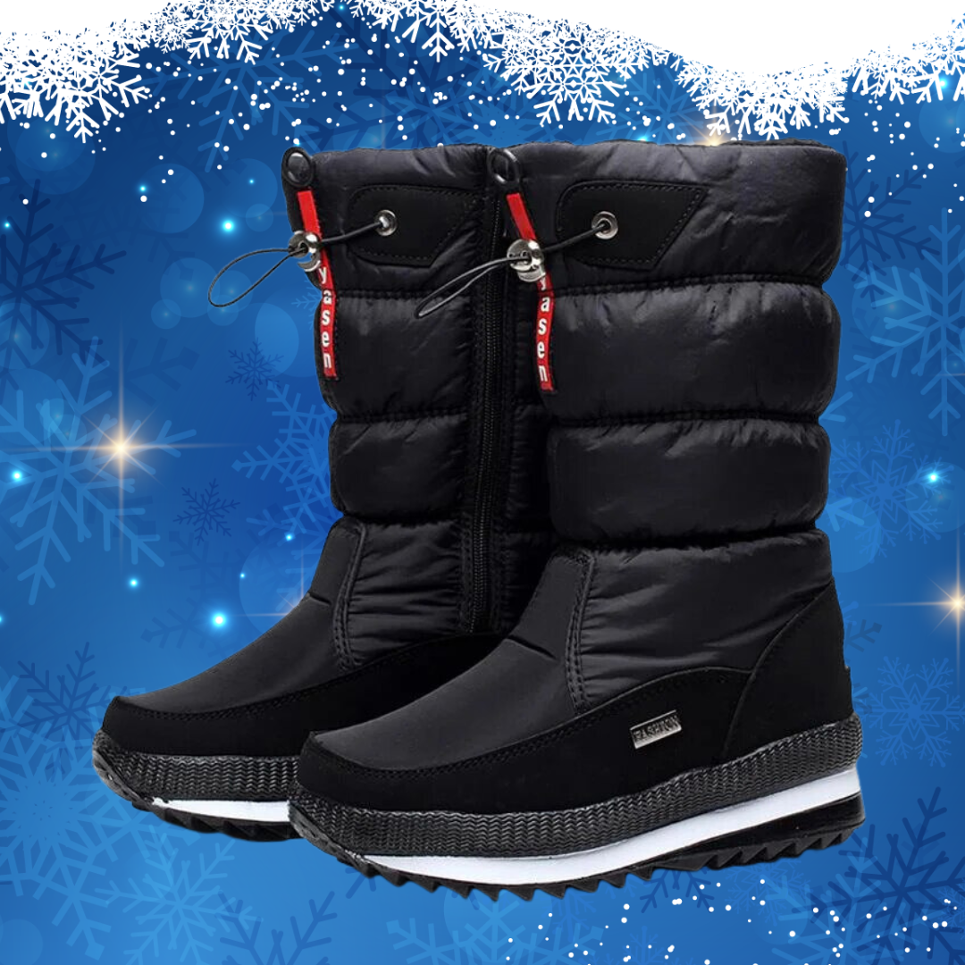 Bottes d'hiver confortables - pour femmes - Douillettes - Projet Paris - Chaleur maximale - Imperméables et disponibles en plusieurs tailles