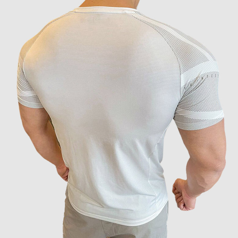 T-shirt compression homme Peak – Projet Paris – Parfait pour les entraînements