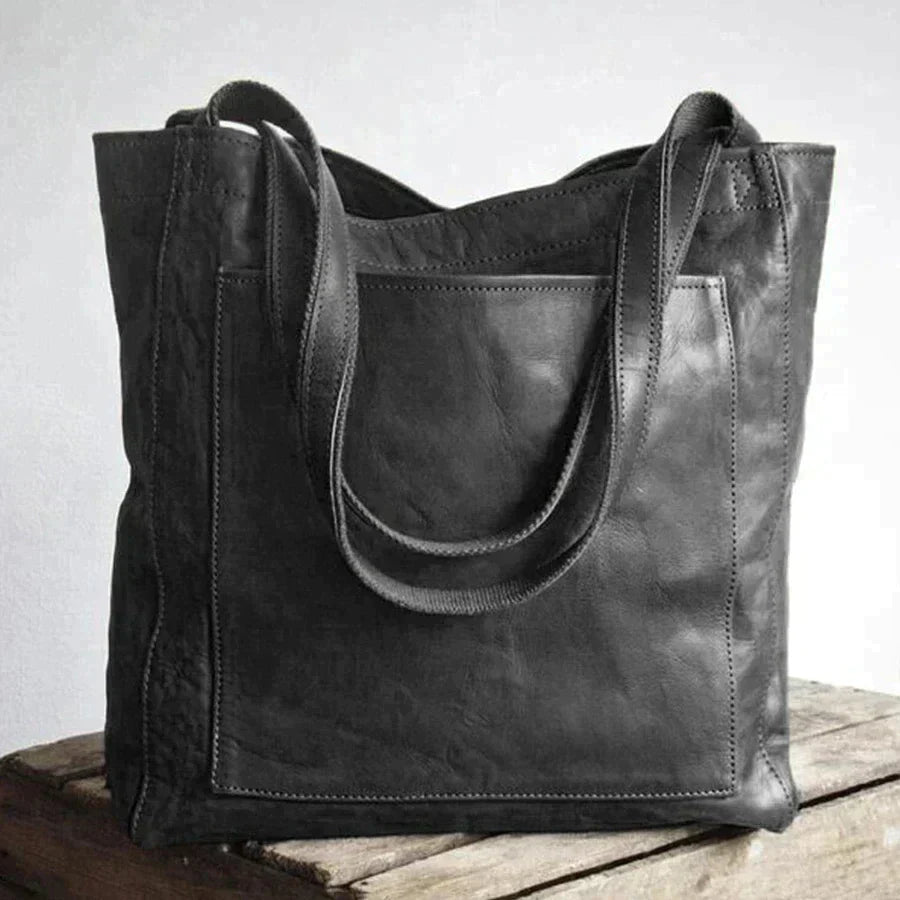 Sac à main en cuir pour dames - Style élégant - Projet Paris - Louna - plusieurs compartiments