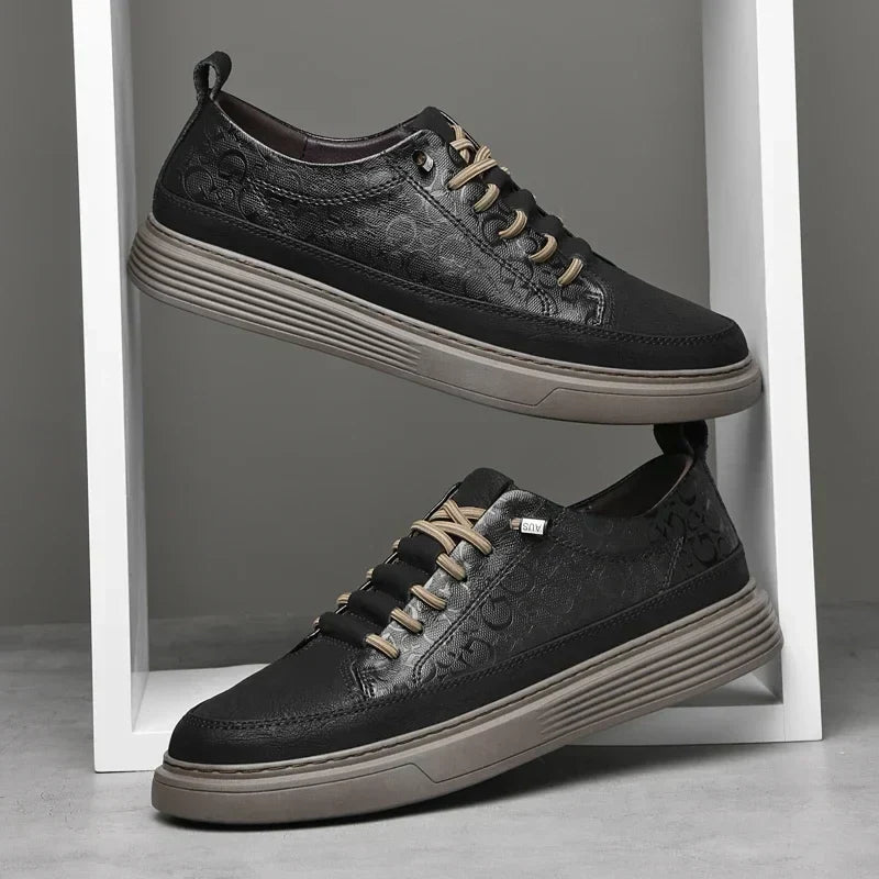 Baskets homme cuir italien | Look premium | Projet Paris – Finition haut de gamme et confort longue durée