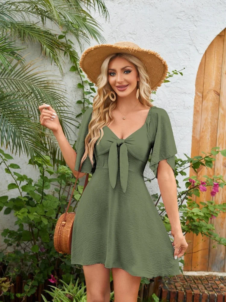 Robe à nœud papillon - Romantique et charmante - Projet Paris - Style unique et raffiné
