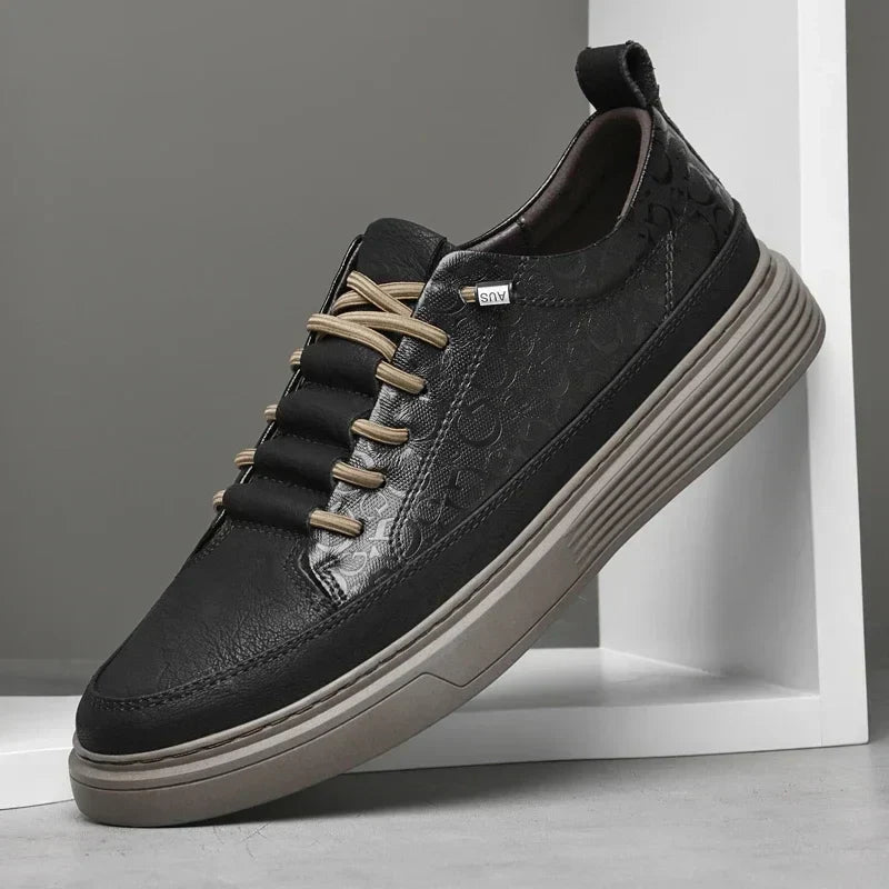 Baskets homme cuir italien | Look premium | Projet Paris – Finition haut de gamme et confort longue durée