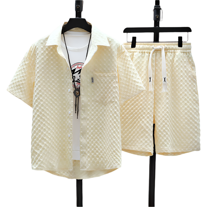 Set d'été léger pour homme – Fidel – Projet Paris – Confort et fraîcheur