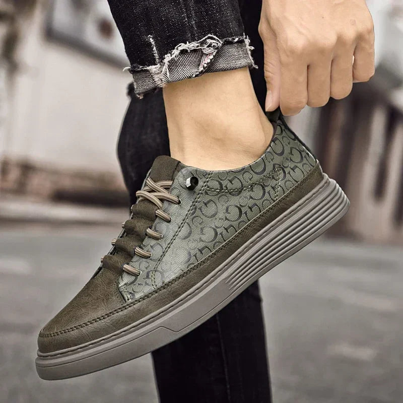 Baskets homme cuir italien | Look premium | Projet Paris – Finition haut de gamme et confort longue durée