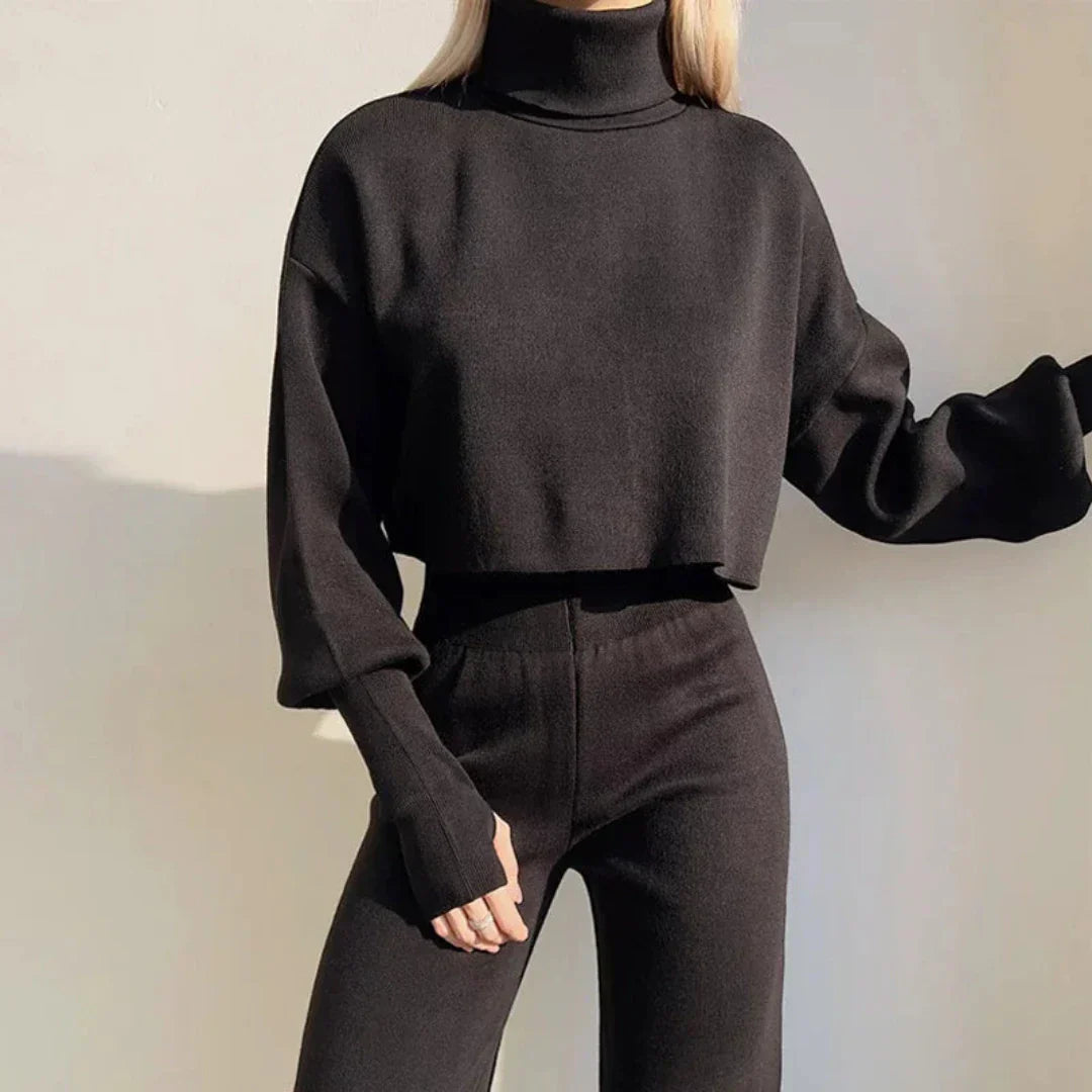 Ensemble tricoté confortable - Deux pièces - Projet Paris - Doux et cosy