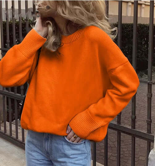 Pull à col rond pour femmes - Confort et simplicité - Projet Paris - Un basique essentiel à avoir