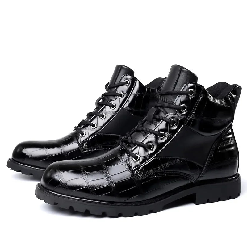 Bottes en Cuir de Haute Qualité - Élégantes et Confortables - Projet Paris - Durable et Tendance