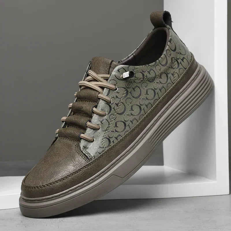 Baskets homme cuir italien | Look premium | Projet Paris – Finition haut de gamme et confort longue durée