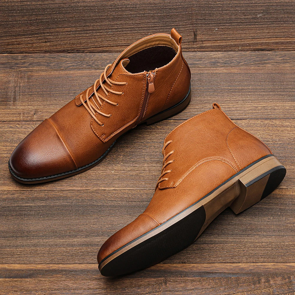 Bottes Classiques Homme – Hugo – Projet Paris – Style Authentique et Finition Haut de Gamme