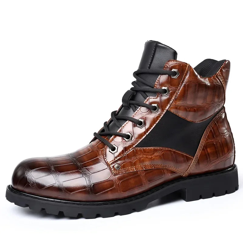 Bottes en Cuir de Haute Qualité - Élégantes et Confortables - Projet Paris - Durable et Tendance