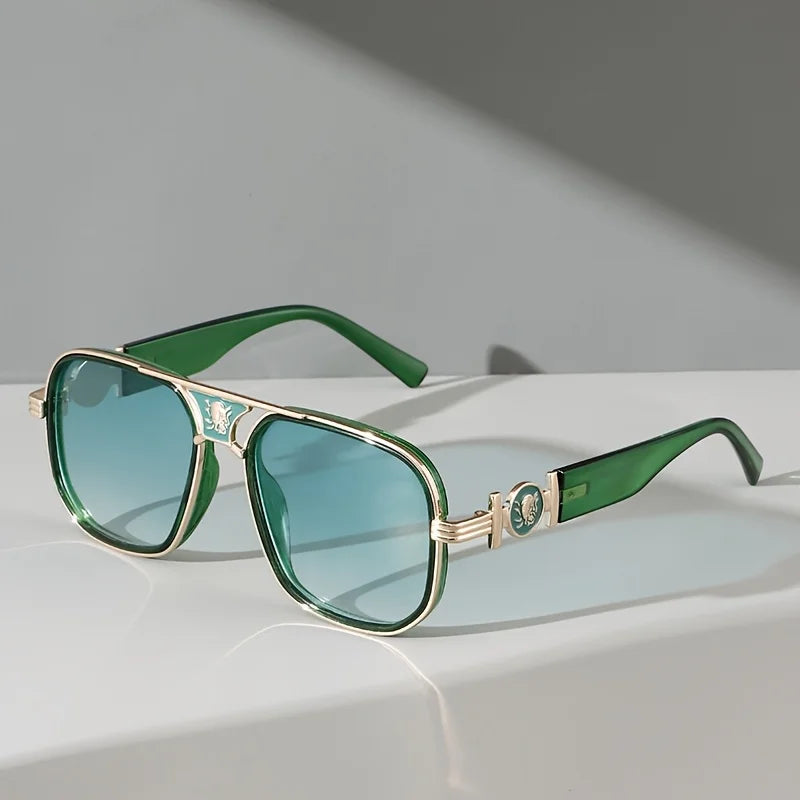 Lunettes aviateur en métal – Projet Paris – Look rétro chic – Parfaites pour les journées ensoleillées