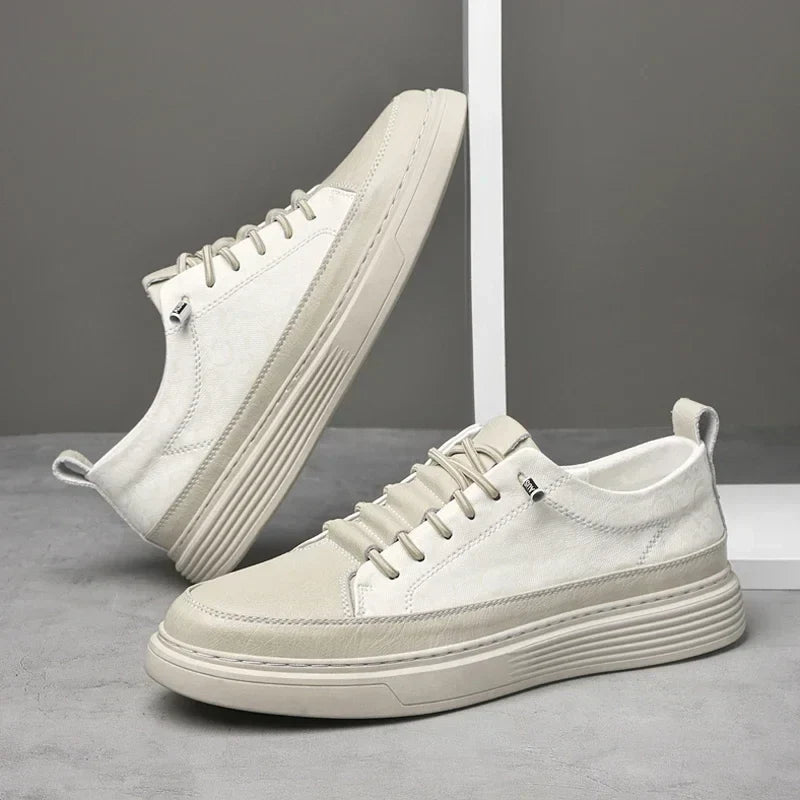 Baskets homme cuir italien | Look premium | Projet Paris – Finition haut de gamme et confort longue durée