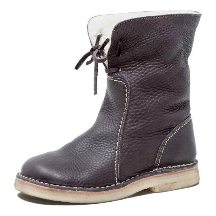 Bottes imperméables - doublure en laine - Projet Paris - Chaudes et résistantes - Idéales pour l'hiver