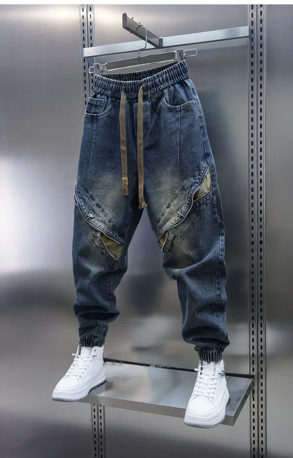 Jean large pour homme – Tendance urbaine – Projet Paris – Confort ample et look décontracté
