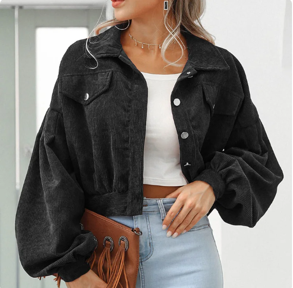 Veste bomber courte Allie - Look dynamique - Projet Paris - Design court