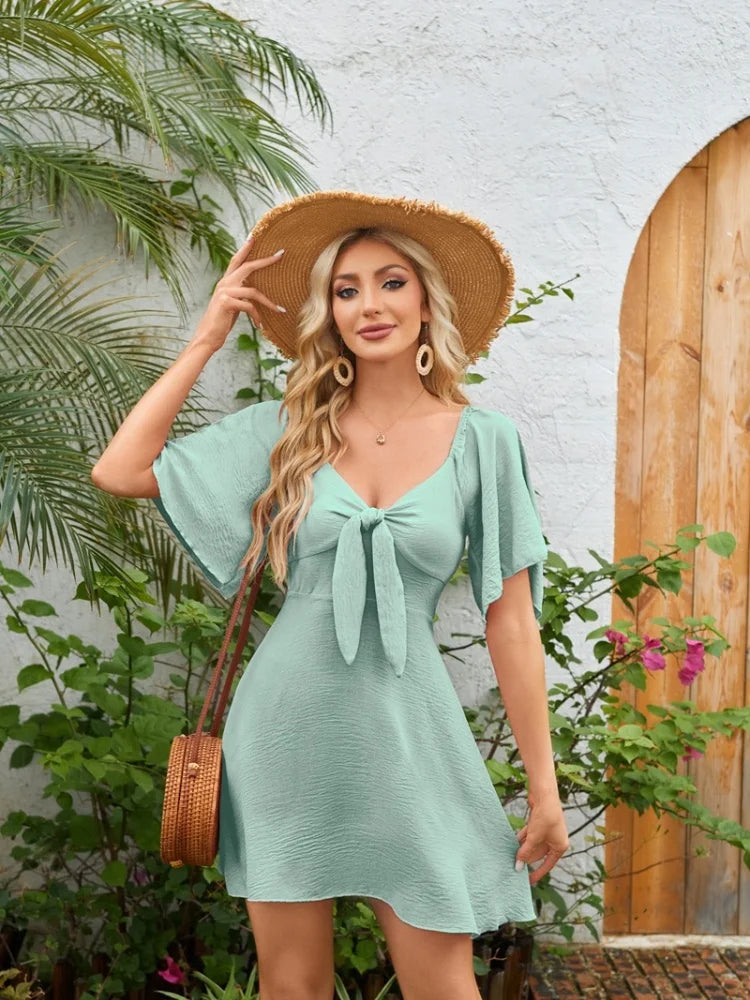Robe à nœud papillon - Romantique et charmante - Projet Paris - Style unique et raffiné