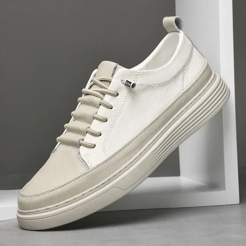 Baskets homme cuir italien | Look premium | Projet Paris – Finition haut de gamme et confort longue durée