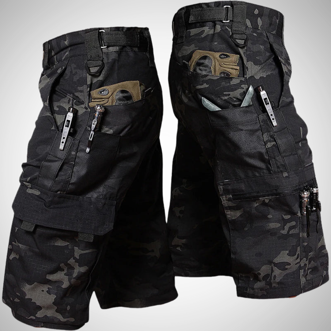 Short cargo tactique pour homme – Vern – Projet Paris – Poches pratiques et robustesse pour toutes les aventures