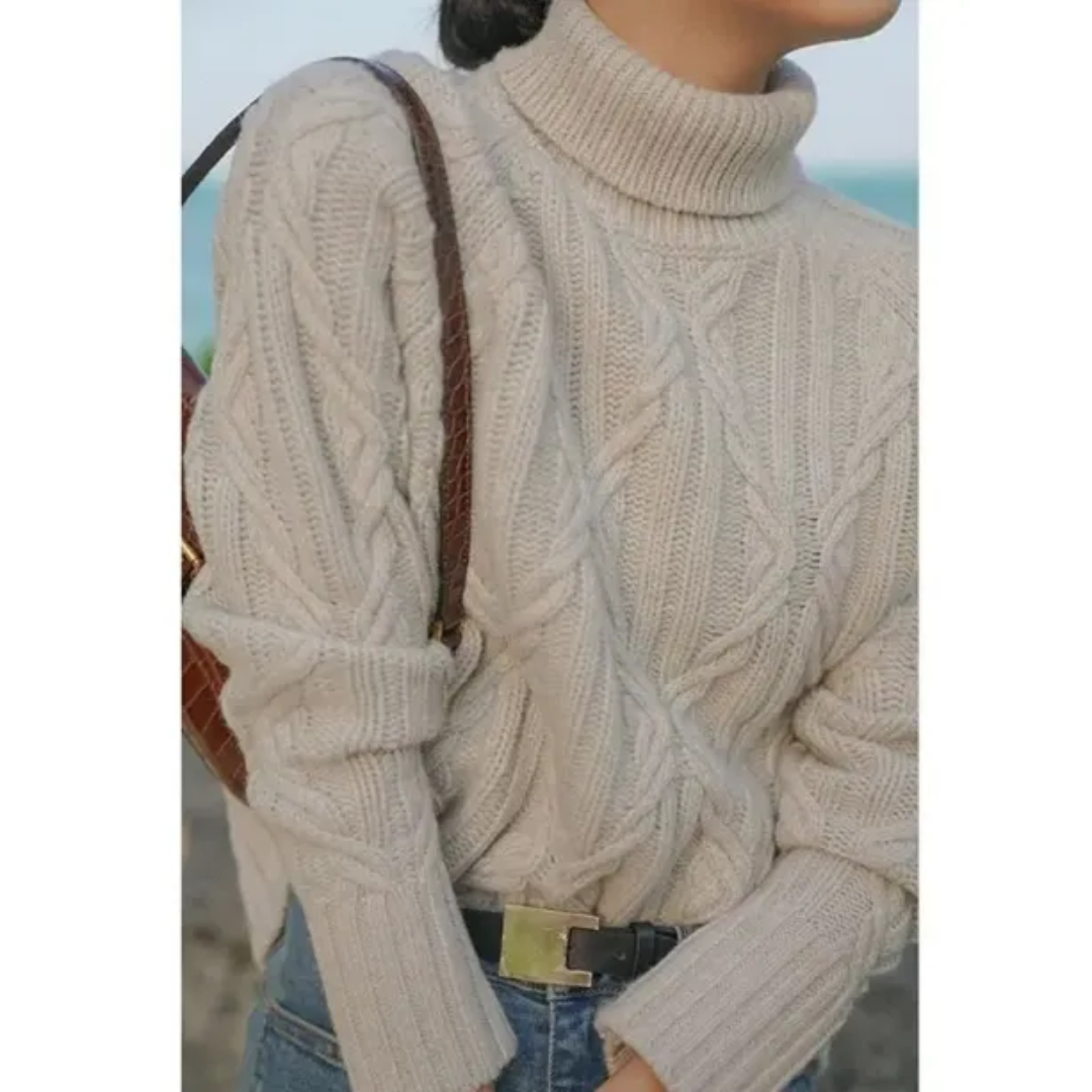 Col roulé femme douillet - Confort et chaleur - Projet Paris - Parfait pour l'hiver