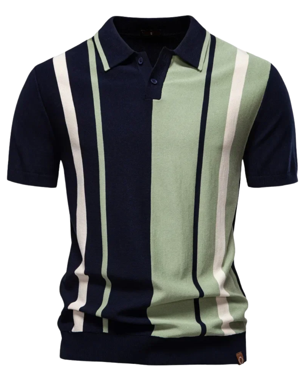 Polo en Maille Homme – Texture Moderne – Projet Paris – Style Raffiné et Confort Tricoté