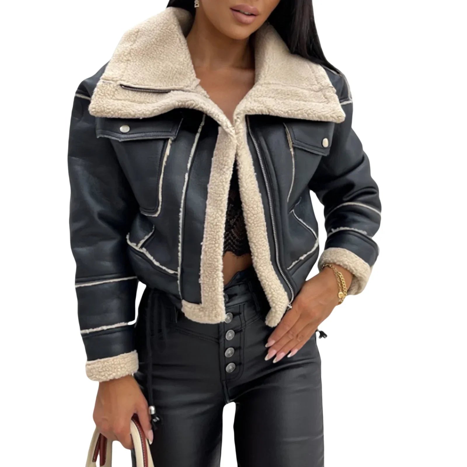 Veste courte chaude d'hiver pour femmes - Projet Paris - Confort optimal pour l'hiver