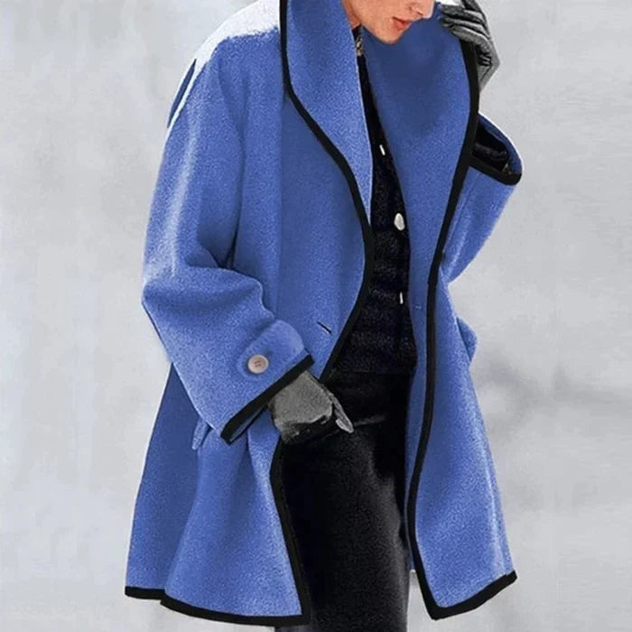 Manteau en laine - pour femme - Projet Paris - Élégant et chaud - Parfait pour les journées d'hiver - Idéal pour un look chic et intemporel