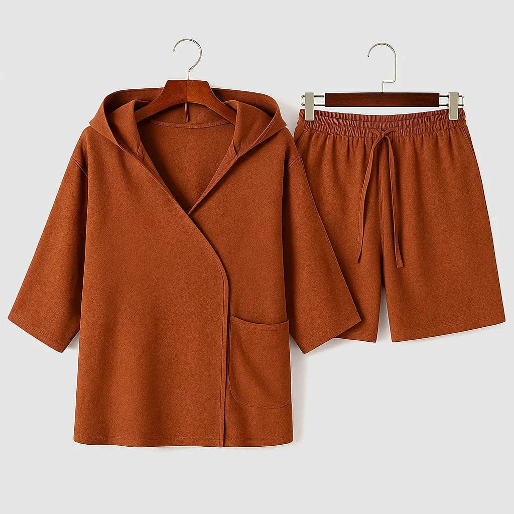Ensemble de resort pour homme – Projet Paris – Élégance estivale et détente assurée