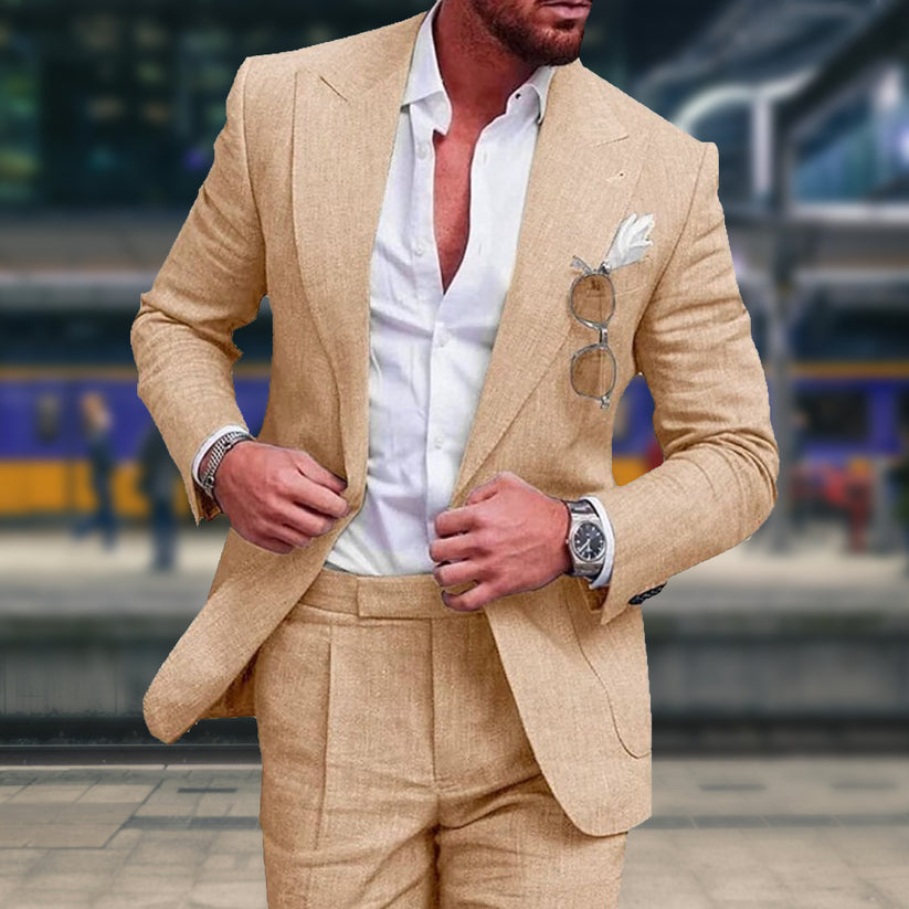 Costume élégant coupe slim – Projet Paris – Chic moderne – Parfait pour les grandes occasions