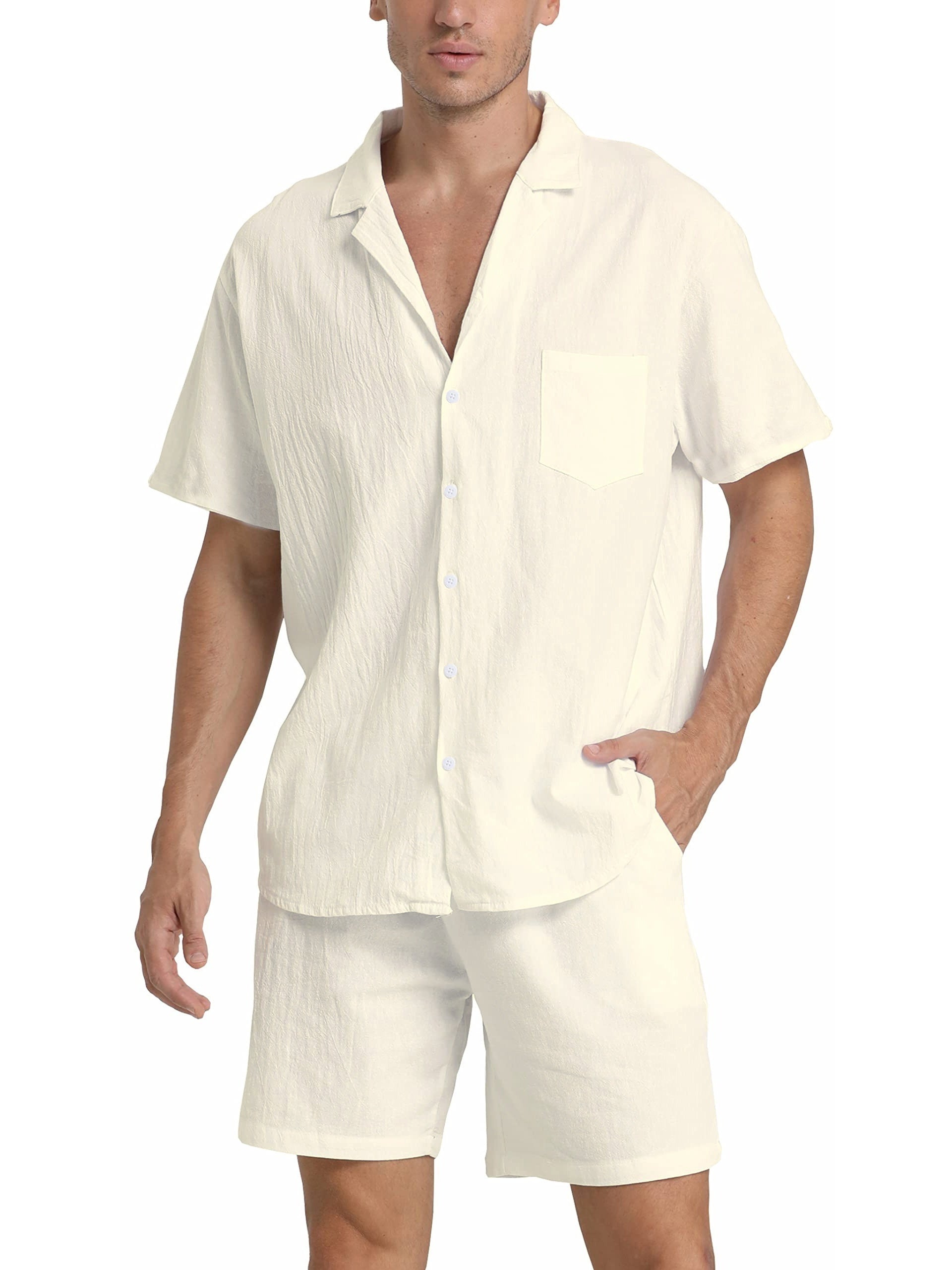 Ensemble été respirant pour homme BARRY – Projet Paris – Léger et confortable